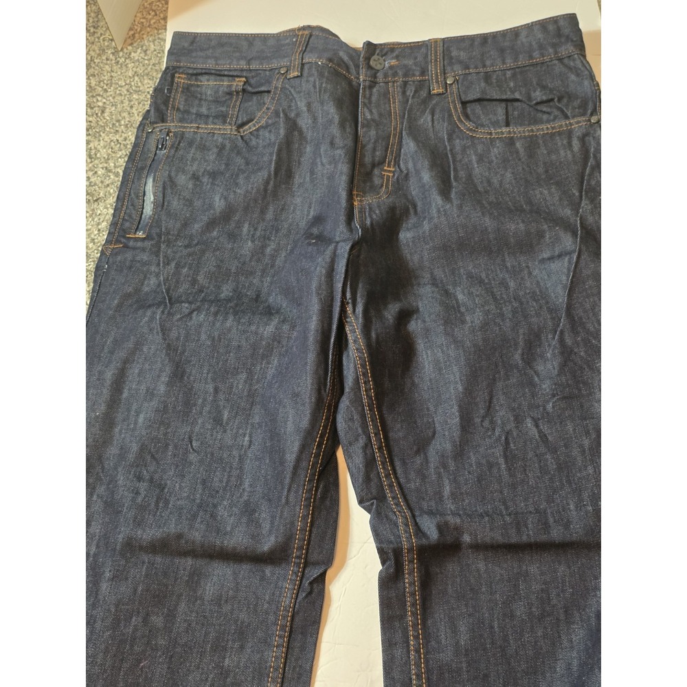 Rocawear Jeans Baggy 38" Waist,32" Inseam,13" Rise.  RN106830.